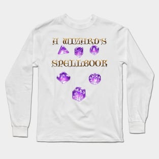 A Wizard's spellbook Long Sleeve T-Shirt